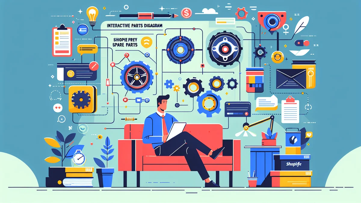 How Interactive Parts Diagrams Drive Shopify Spare Parts Sales